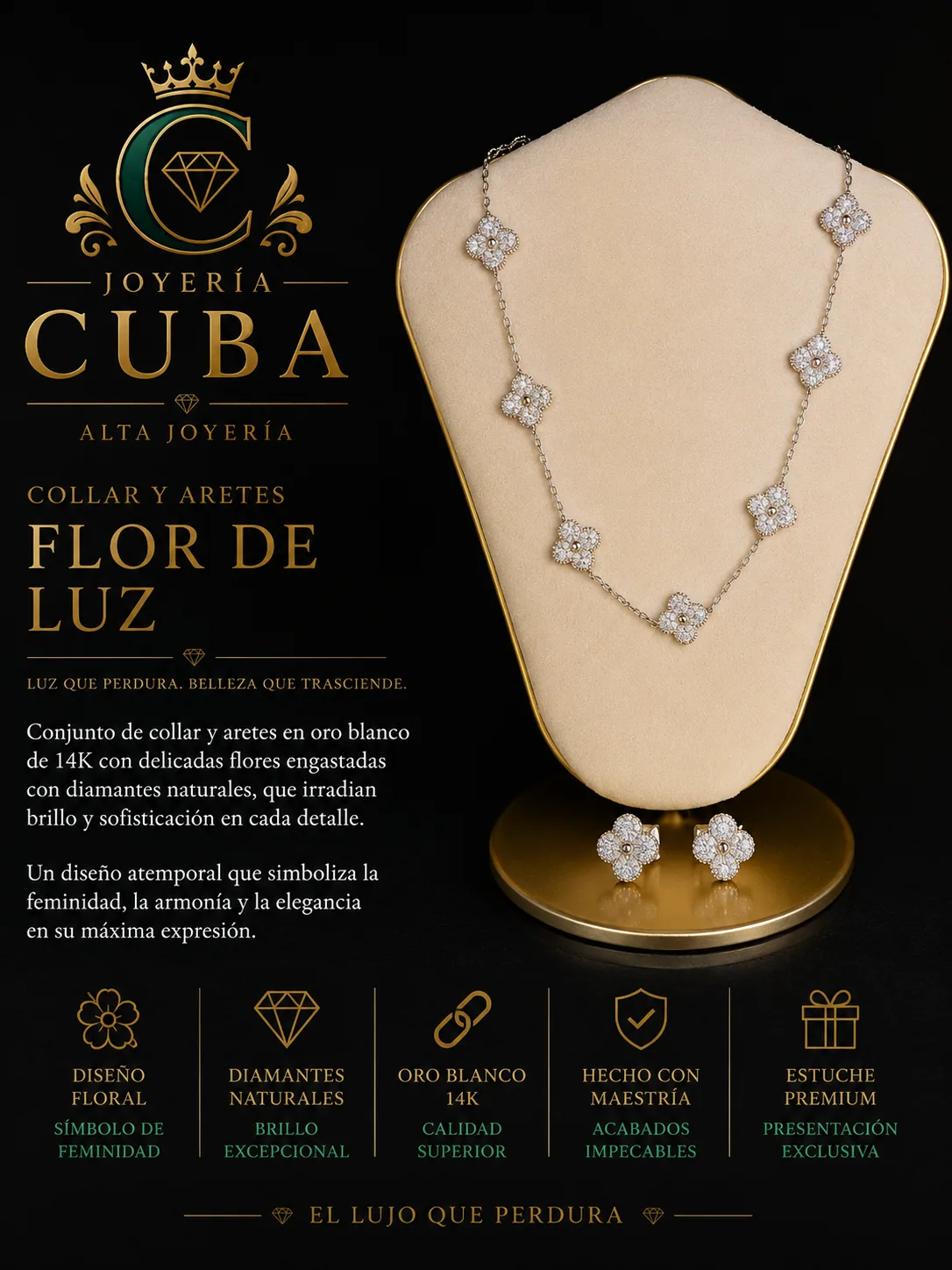 Conjunto Flor de Luz